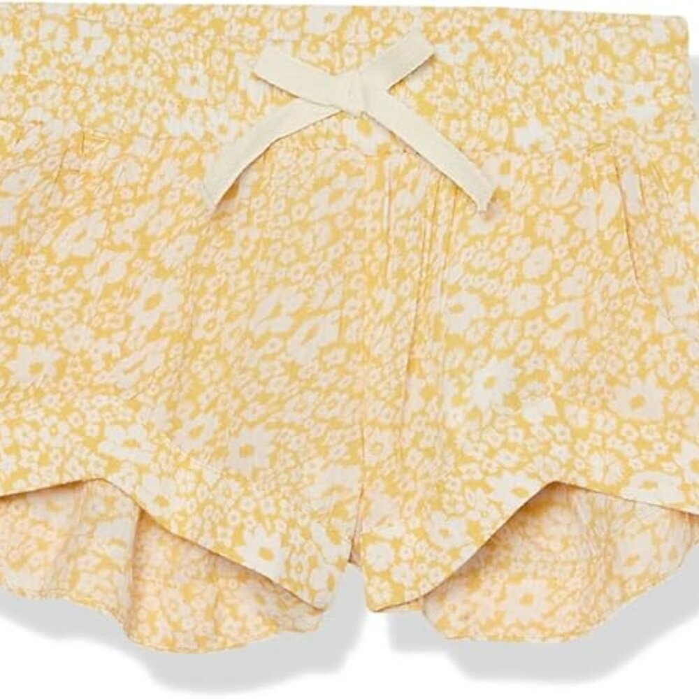 NWT Billabong Girls Small (8) Mad for You Casual Short Golden Peach